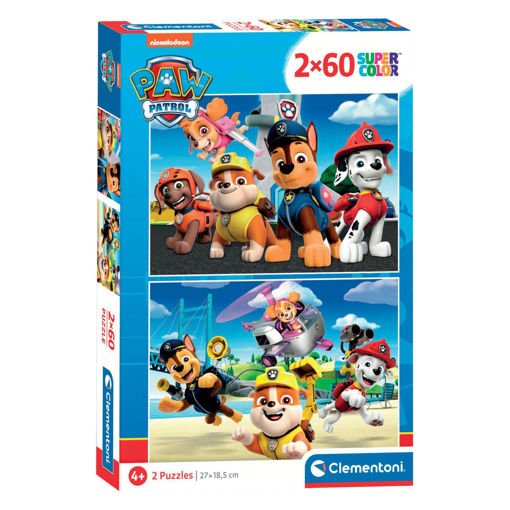 Picture of CLEMENTONI PAW PATROL PUZZLE 2 X 60 PIECES